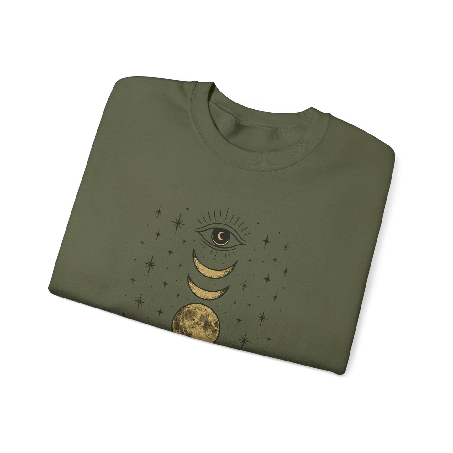 Moody Moon Child Sweatshirt | Celestial Design