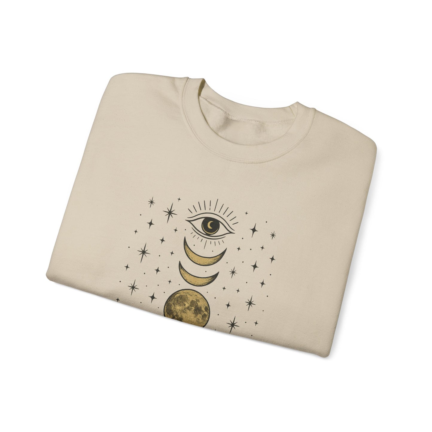 Moody Moon Child Sweatshirt | Celestial Design