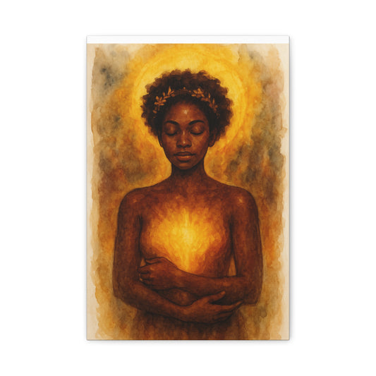 Inspirational Wall Art, Feminine Energy Decor, Heartwarming Home Decor, Gift for Her, Empowerment Art