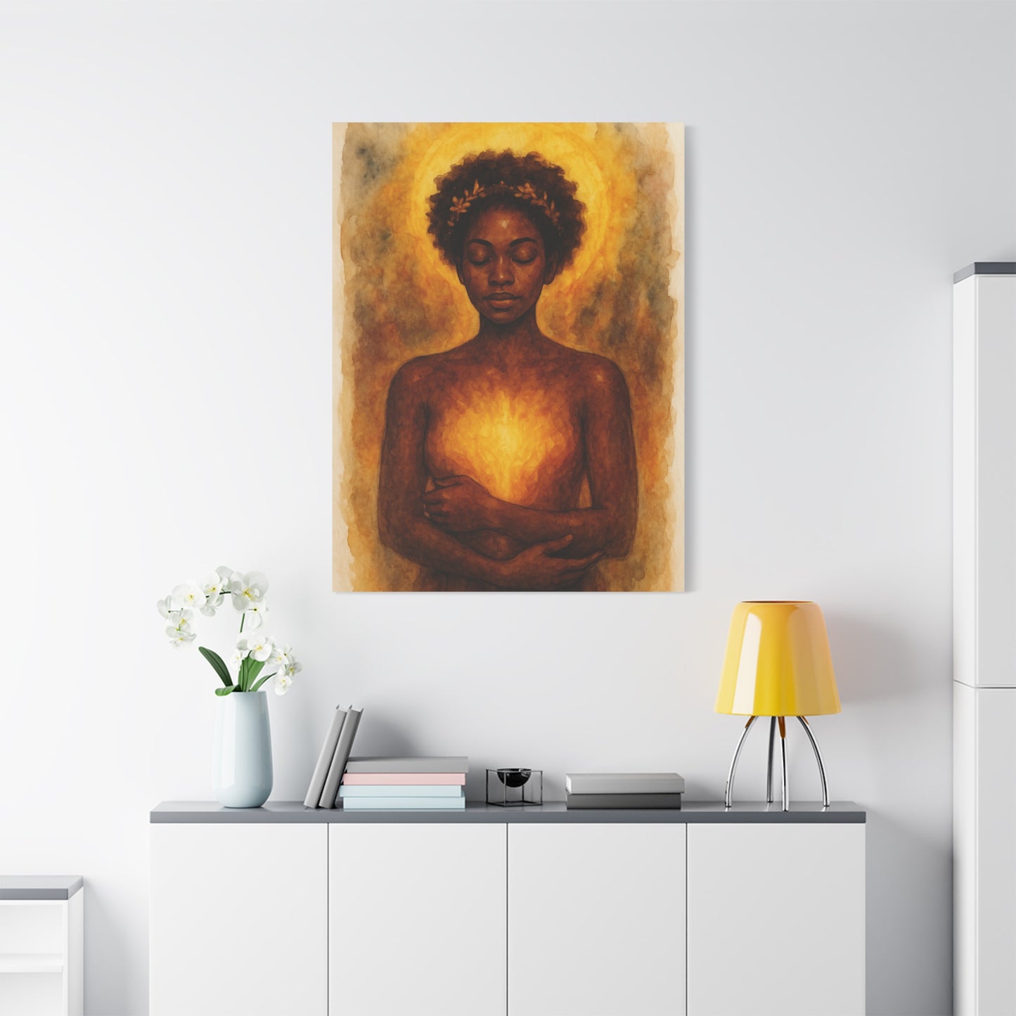Inspirational Wall Art, Feminine Energy Decor, Heartwarming Home Decor, Gift for Her, Empowerment Art