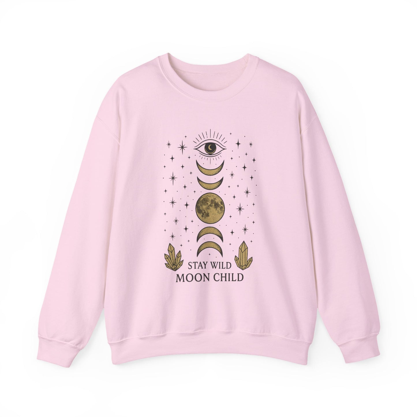 Moody Moon Child Sweatshirt | Celestial Design