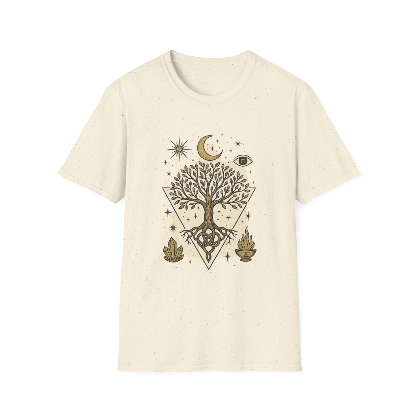 Bohemian Tree of Life T-Shirt | Unisex Softstyle Tee, Nature Lover Shirt